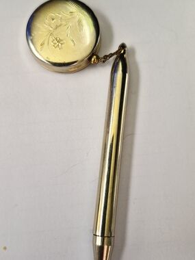 Vintage Gold-Toned Retractable Pencil Ketcham McDougall